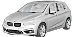 BMW F45 U1874 Fault Code